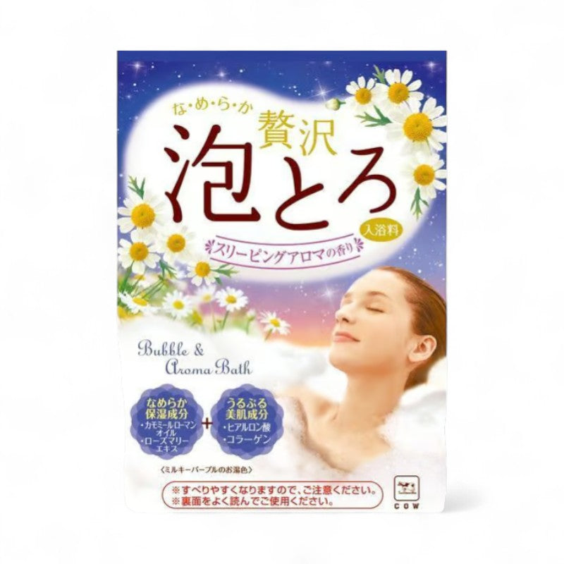 Cow Brand Soap Bubble &amp; Aroma Bath Salt Dreaming Of Sleeping 30g