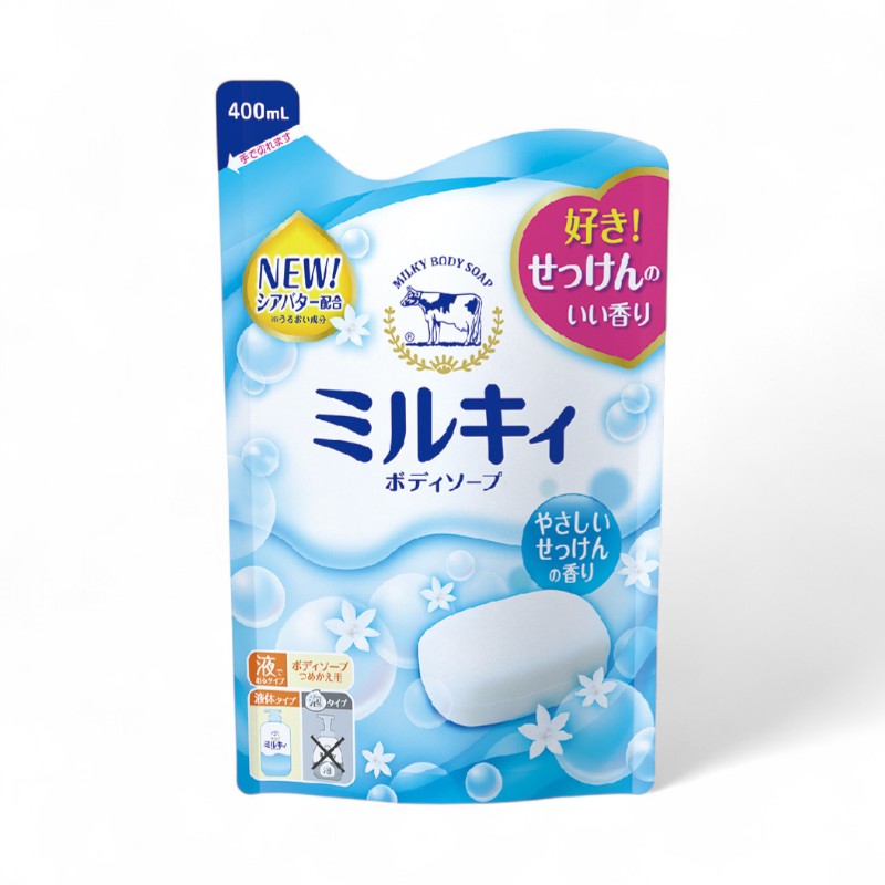 Cow Brand Soap Milky Body Soap Soap - 360ml Refill