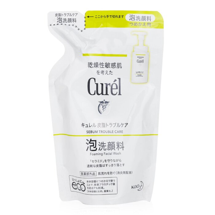 Curel Sebum Trouble Care Foaming Facial Wash Refill 289865 130ml/4.3oz