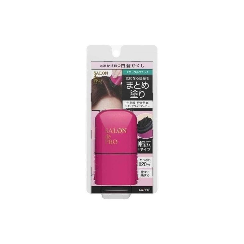 DARIYA Salon De Pro Hair Color Retouch Wide Marker Natural Black