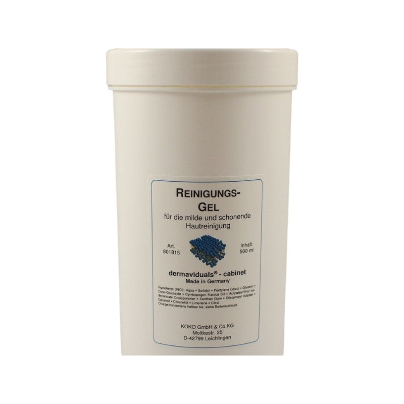 Dermaviduals DMS Reinigungs Gel Cleanser 500ml (Salon Pro Size)