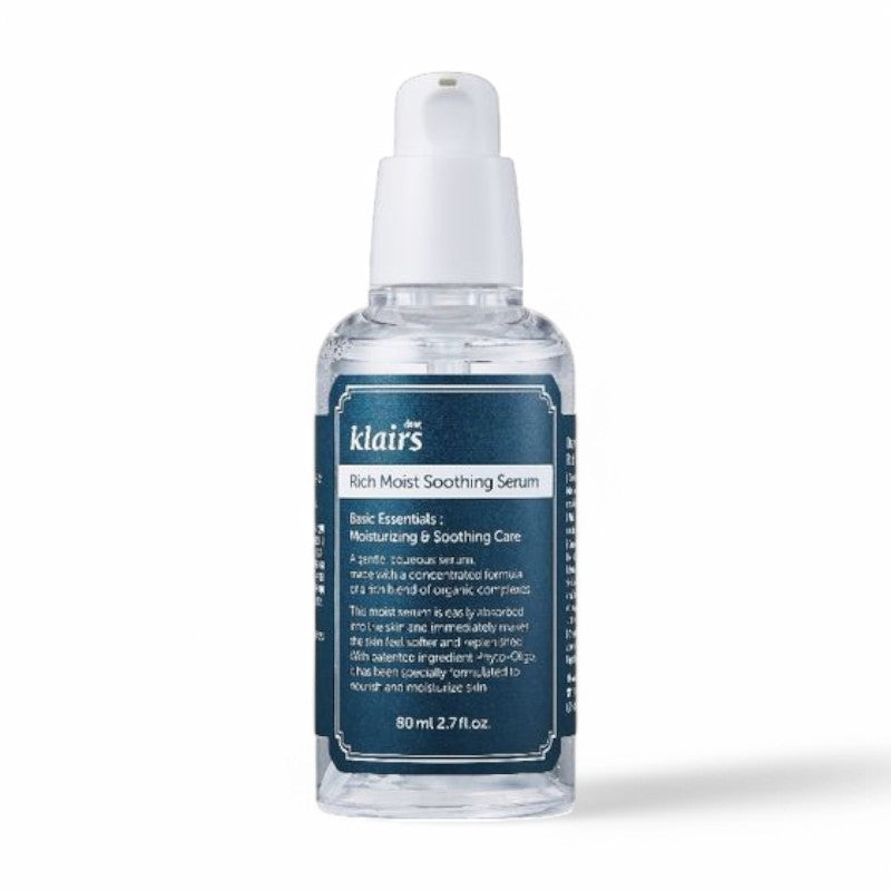 Dear, Klairs Rich Moist Soothing Serum (Unscented) Renewed: 80ml