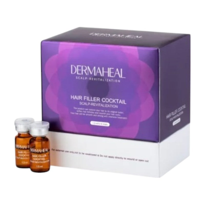 Dermaheal Hair Filloer Cocktail Scalp-Revitalization  3.5ml x 6 vials