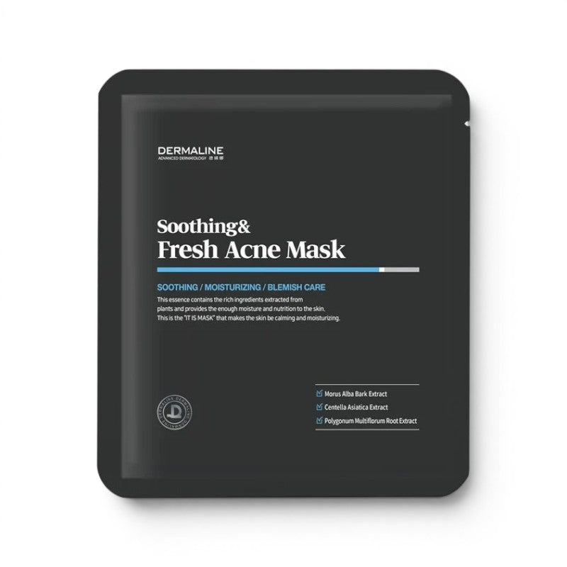 Dermaline Soothing &amp; Fresh Acne Mask 35g x 10