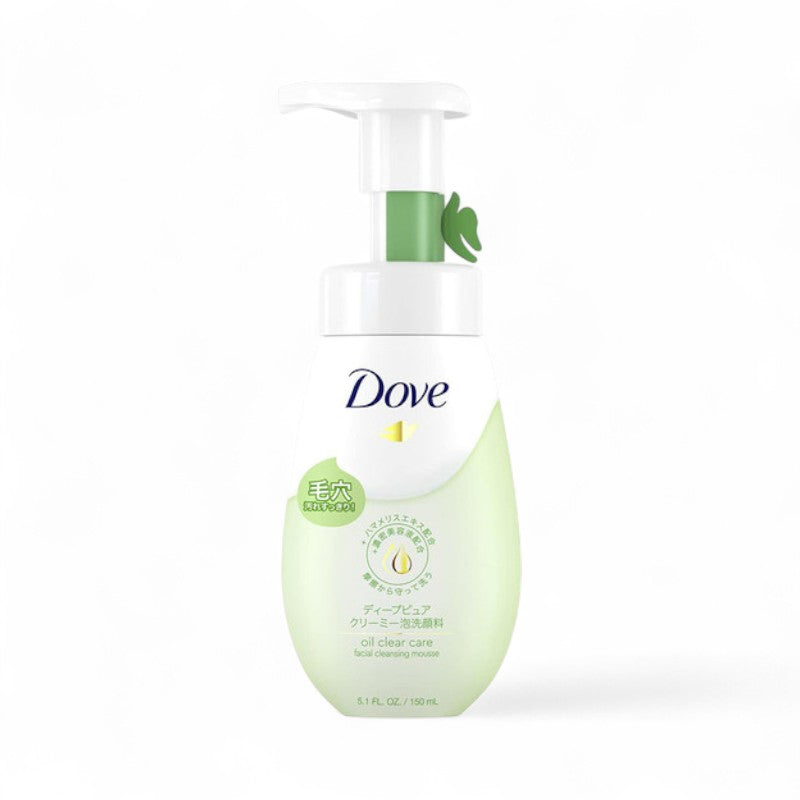 Dove Japan Facial Cleansing Mousse Oil Clear - 150ml