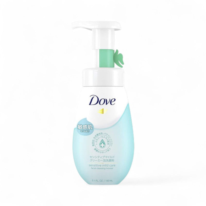 Dove Japan Facial Cleansing Mousse Sensitive Mild - 150ml