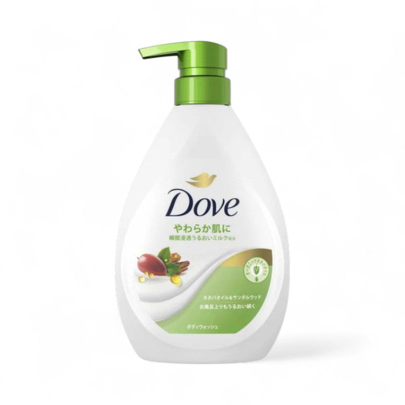 Dove Japan Moisturizing Body Wash Jojoba Oil &amp; Sandalwood - 470g