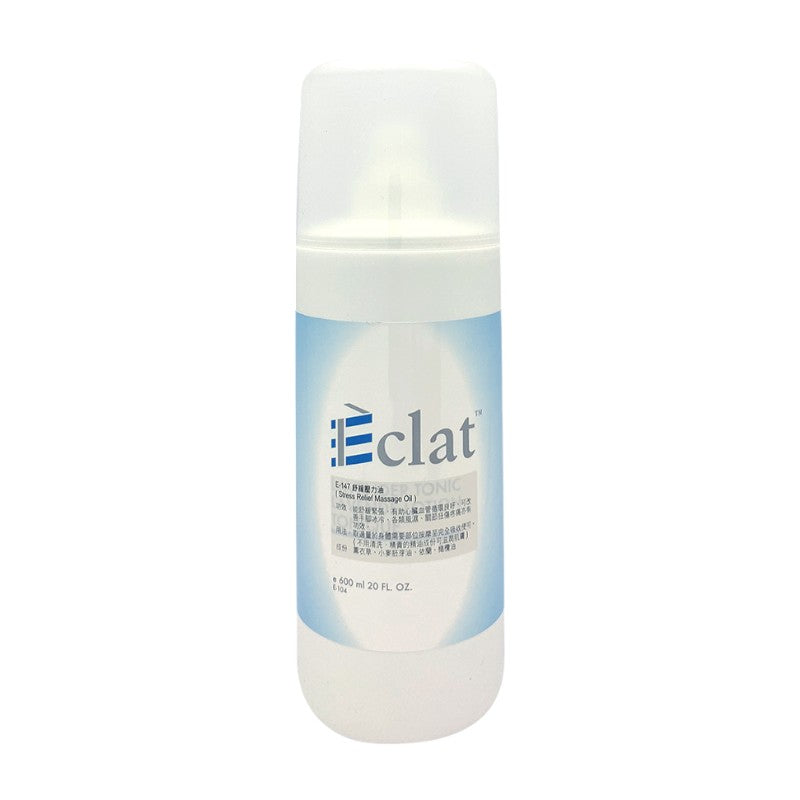 Eclat Stress Relief Massage Oil 600ml