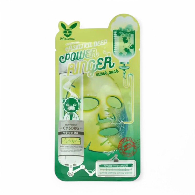 Elizavecca Deep Power Ringer Mask Pack - 11 Types Centella Asiatica 1pc