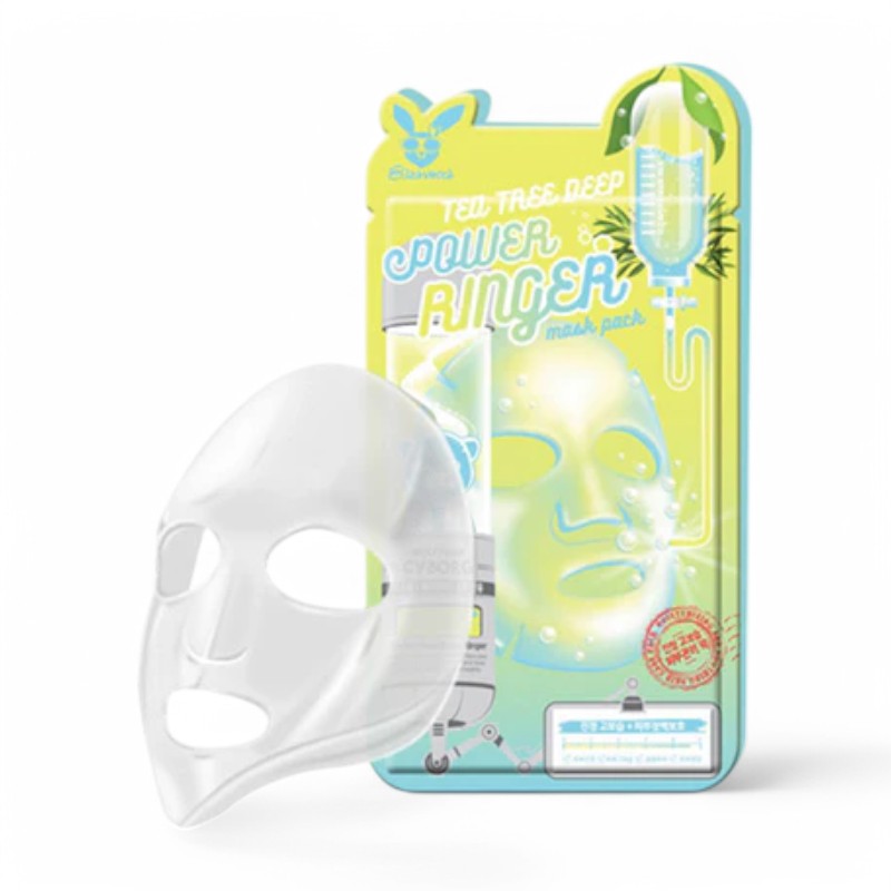 Elizavecca Deep Power Ringer Mask Pack - 11 Types Tea Tree 1pc