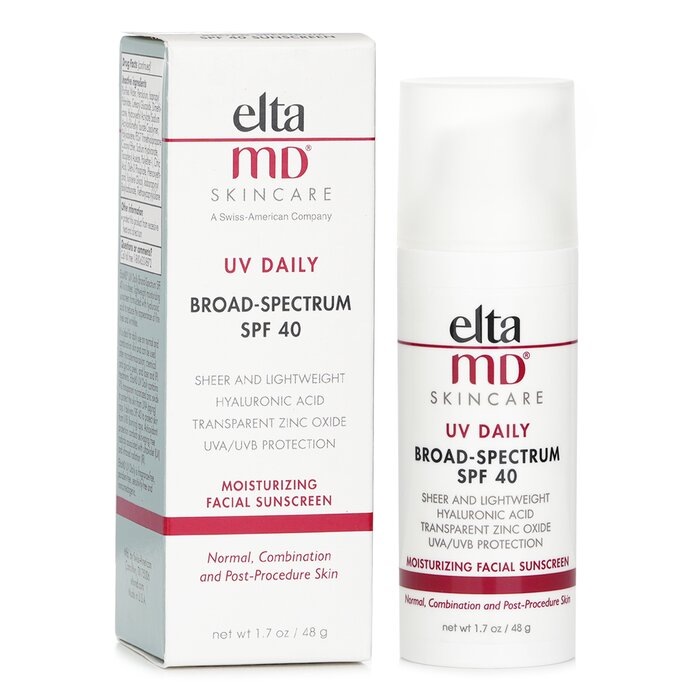 Elta MD UV Daily Moisturizing Facial Sunscreen SPF 40 - 2289  48g/1.7oz