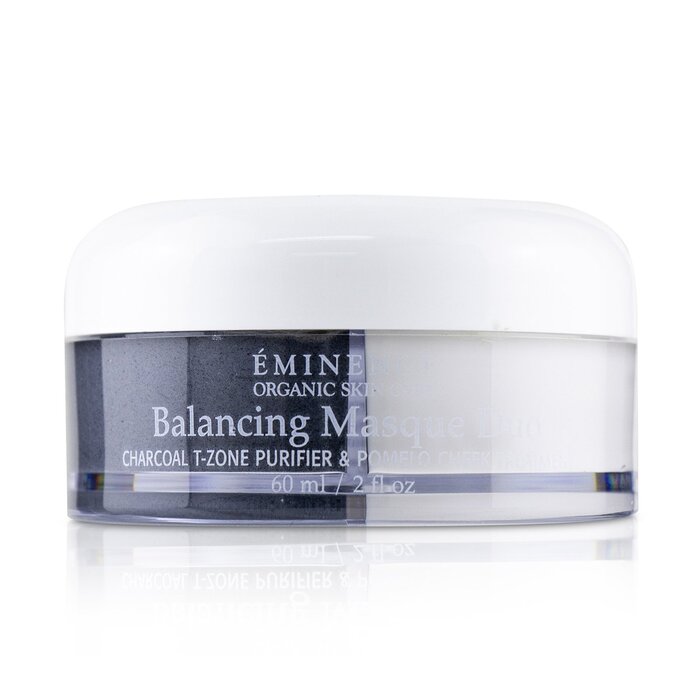 Eminence Balancing Masque Duo: Charcoal T-Zone Purifier &amp; Pomelo Cheek Treatment - For Combination Skin Types 2307 60ml/2oz