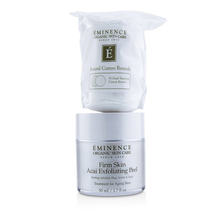 Eminence Firm Skin Acai Exfoliating Peel (with 35 Dual-Textured Cotton Rounds) 919EPFRM 50ml/1.7oz