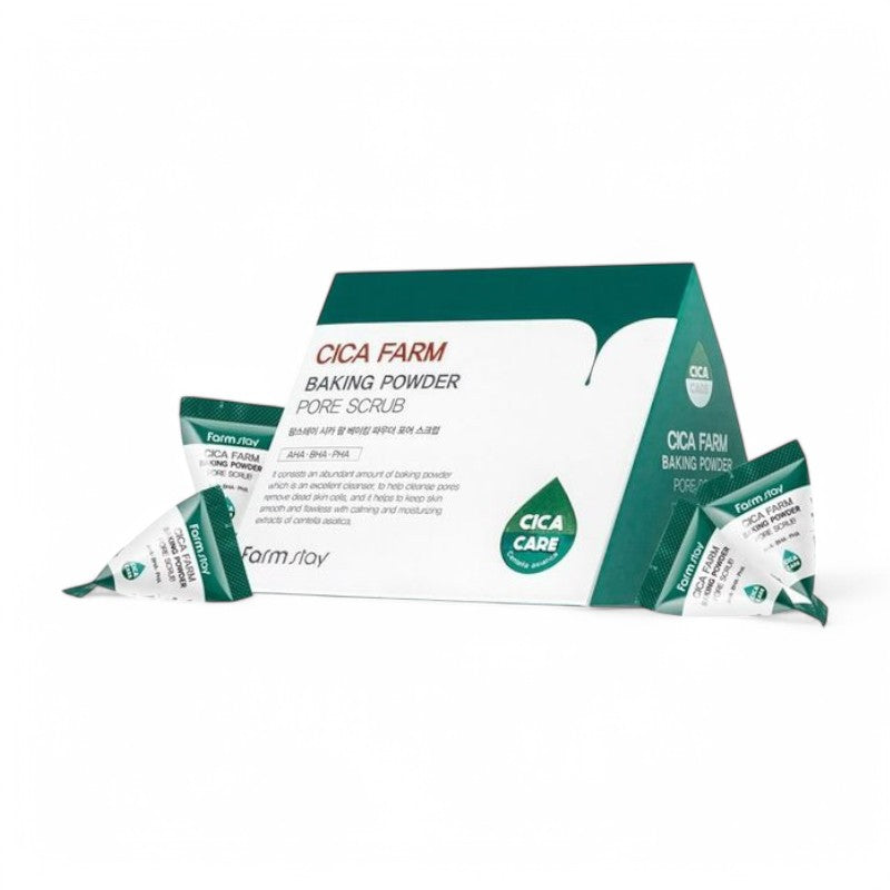 Farm Stay Cica Farm Baking Powder Pore Scrub Set 7g x 25 pcs