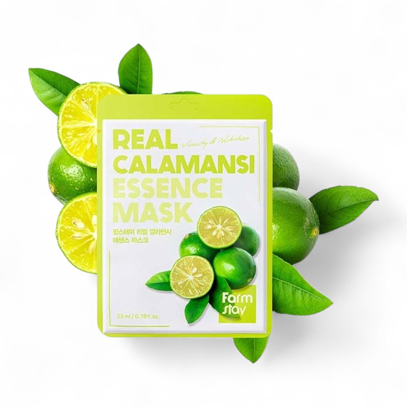 Farm Stay Real Essence Mask - 12 Types Calamansi