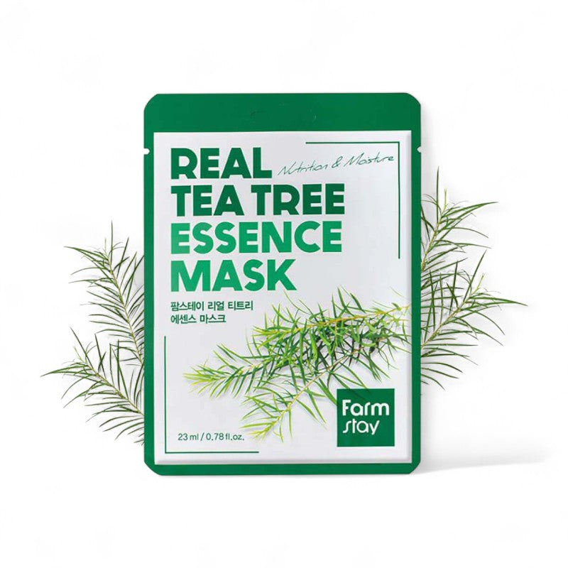 Farm Stay Real Essence Mask - 12 Types Tea Tree
