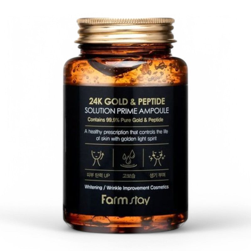 Farm Stay 24K Gold &amp; Peptide Solution Prime Ampoule 250ml