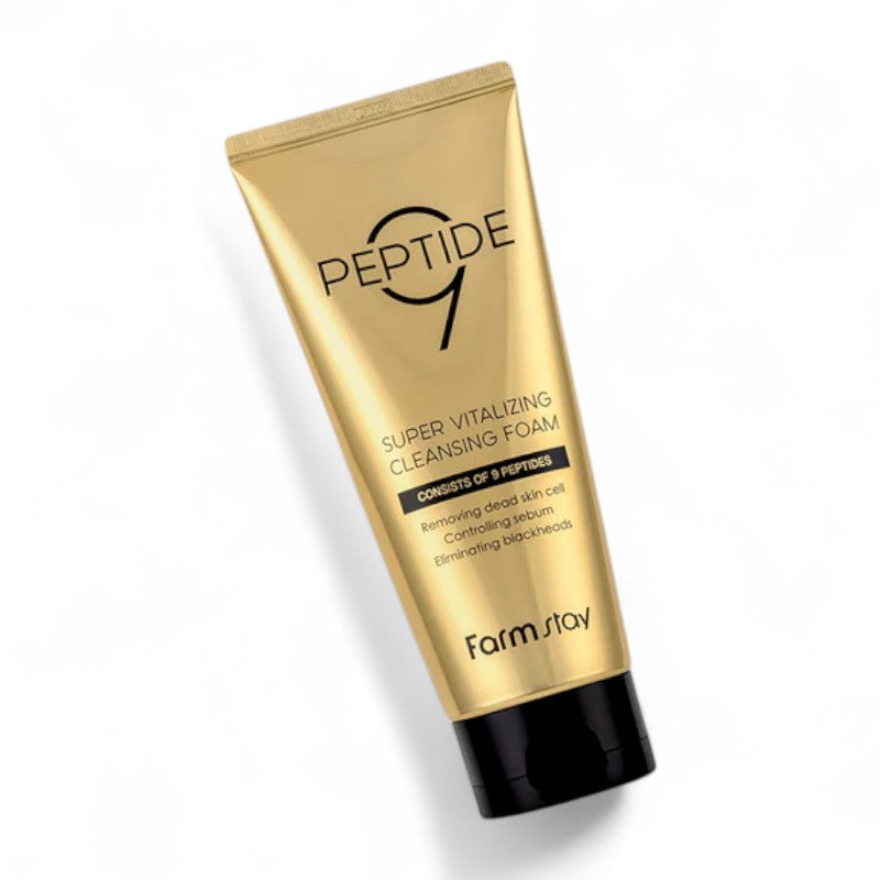 Farm Stay Peptide 9 Super Vitalizing Cleansing Foam 180ml
