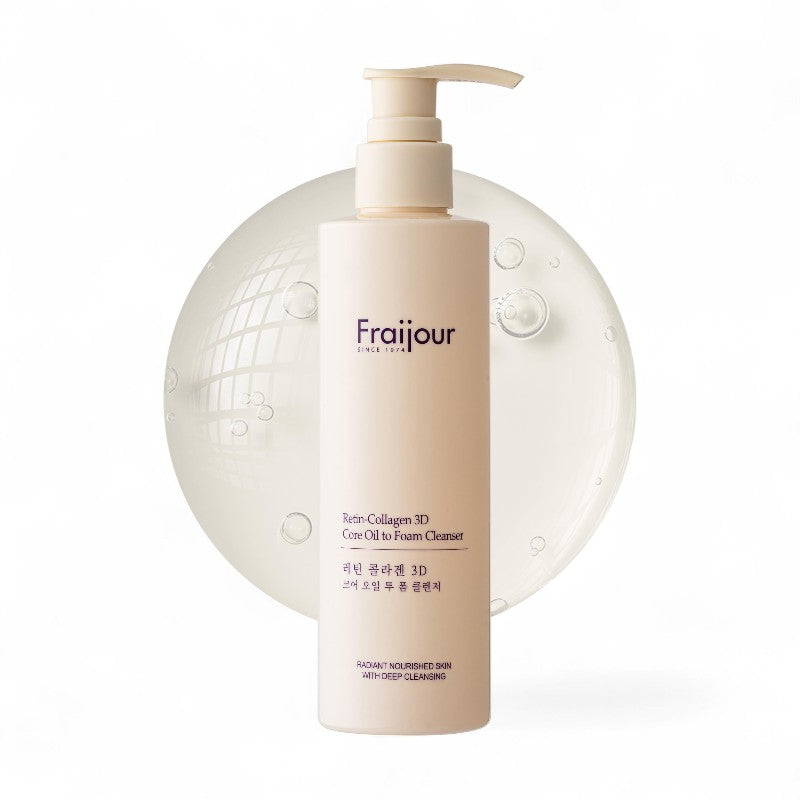 Fraijour Retin-Collagen 3D Core Oil To Foam Cleanser 210g