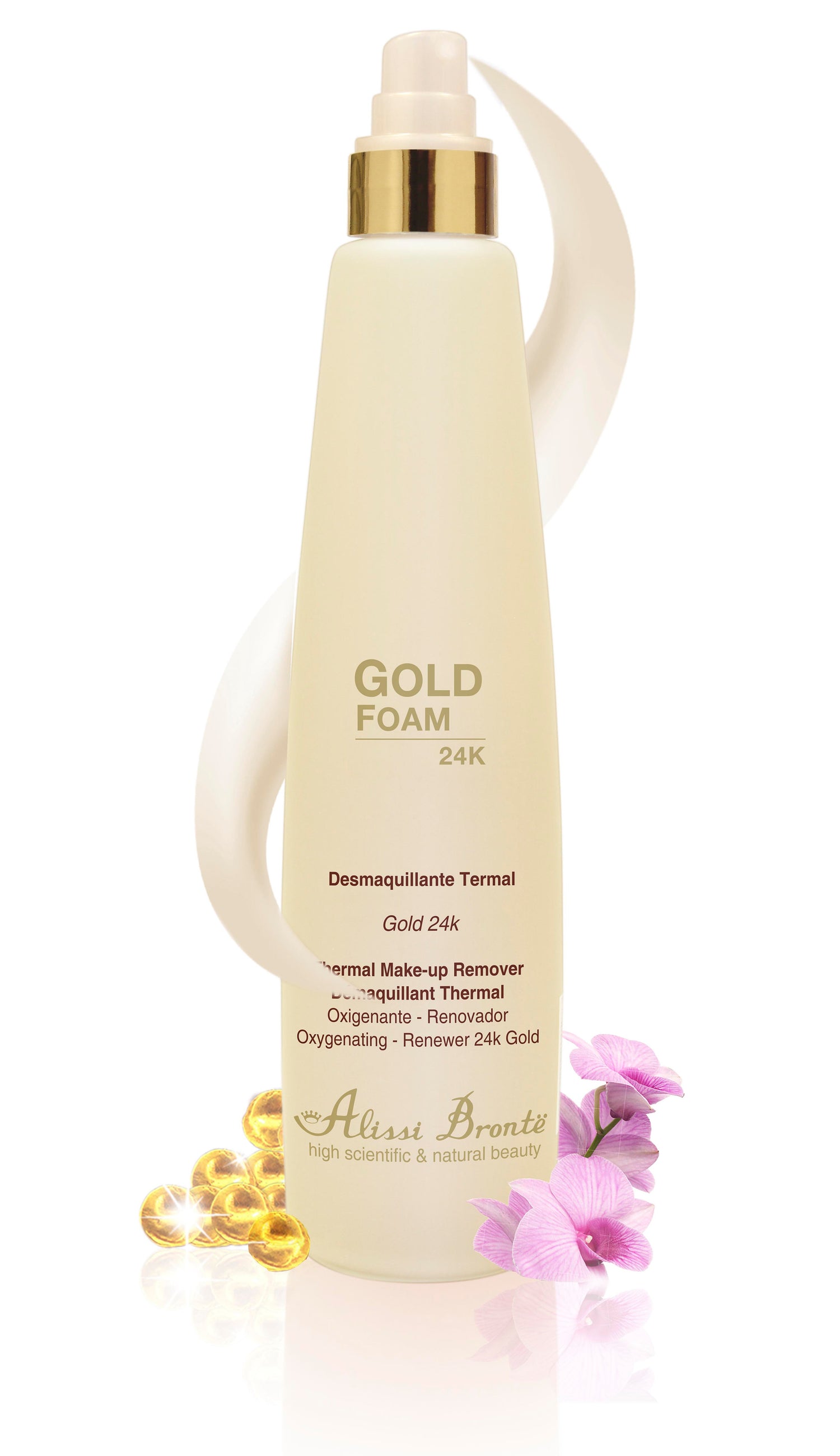 Alissi Bronte GOLD FOAM Desmaquillante Termal 400ml