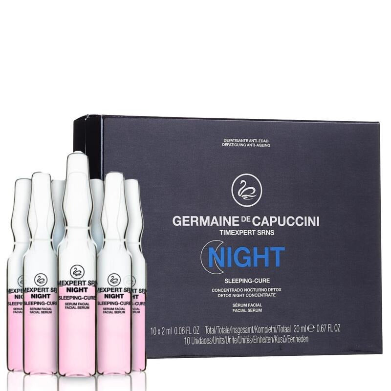 Germaine De Capuccini Sleeping-Cure Detox Night Concentrate Facial Serum 10x2ml