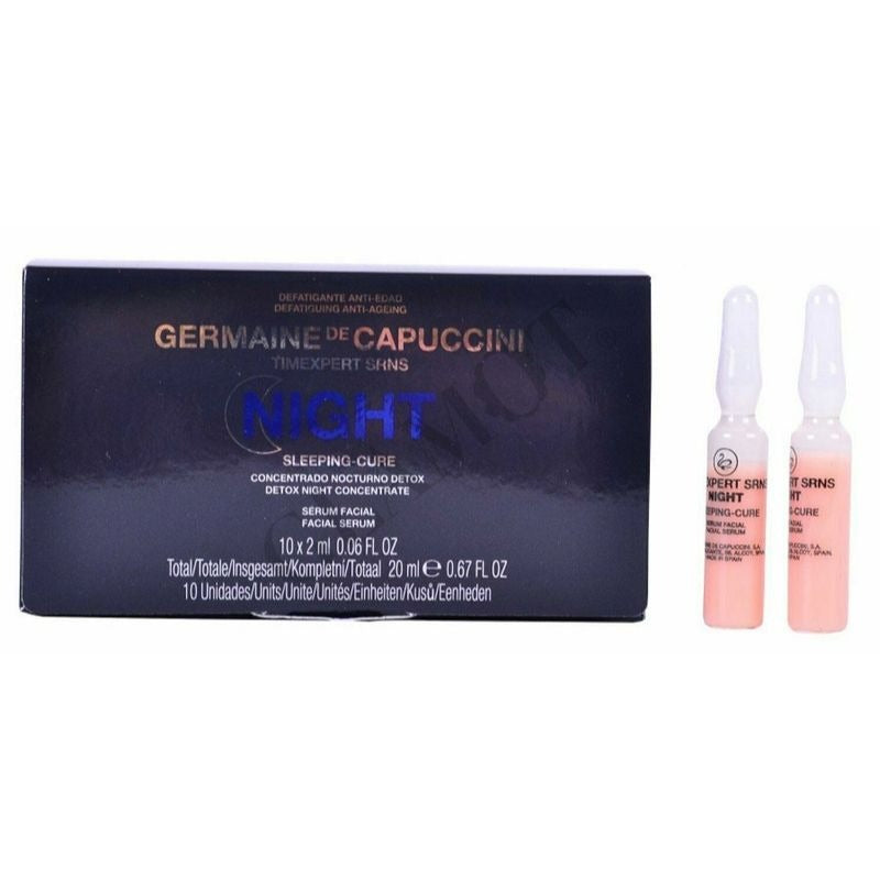 Germaine De Capuccini Sleeping-Cure Detox Night Concentrate Facial Serum 10x2ml