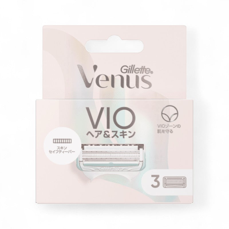 Gillette Japan Venus VIO Hair &amp; Skin Razor Body Blade 3 pcs Refill