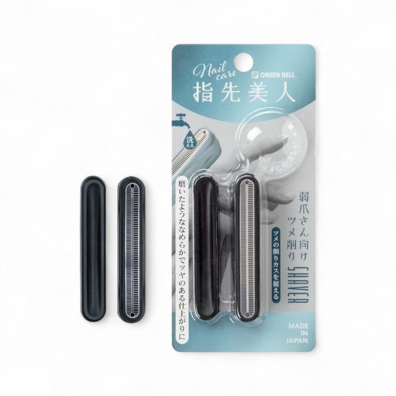 Green Bell Nail File For Fragile Nails 1 pc