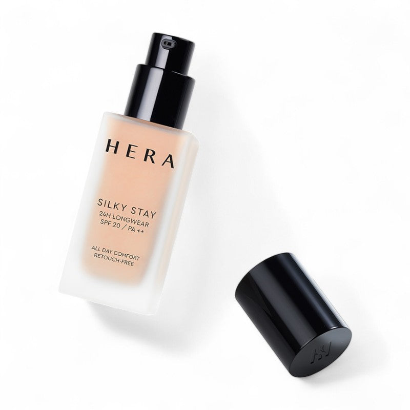 HERA Silky Stay 24H Longwear Foundation - 12 Colors 2023 Version - 