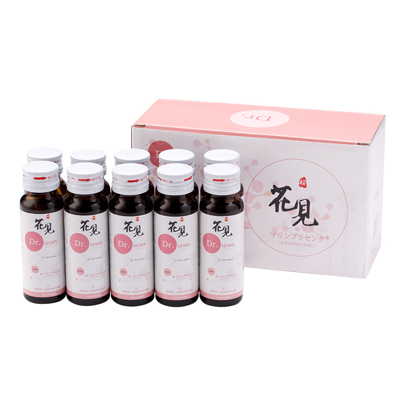 Hanami Japan HANAMI Dr.homn Anti-aging hormone regulator NMN 50ml x 10 bottles