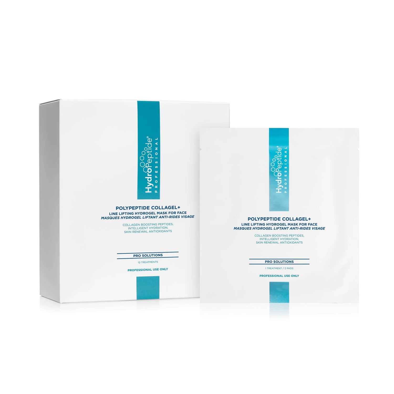 HydroPeptide Polypeptide Collagel+ Line Lifting Hydrogel Mask Pro (For Face) 10 TREATMENT