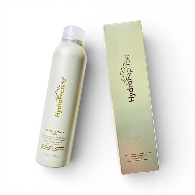 【Clearance】HydroPeptide (Aerosol) Solar Defense Body Broad Spectrum Spf30 Spray 4006369 177ml/6oz (EXP:03/26)