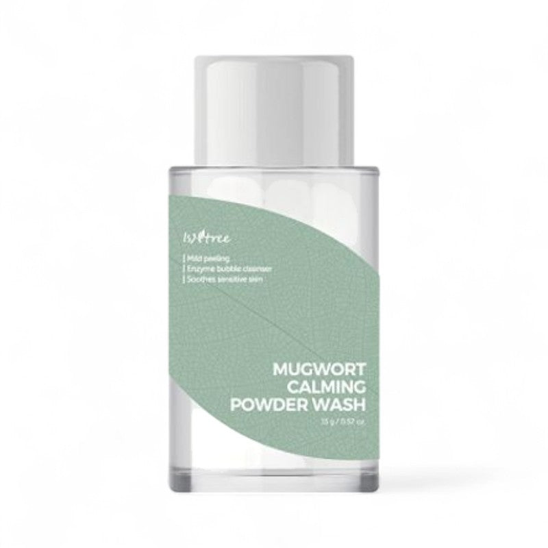 Isntree Mugwort Calming Powder Wash New Version - 15g