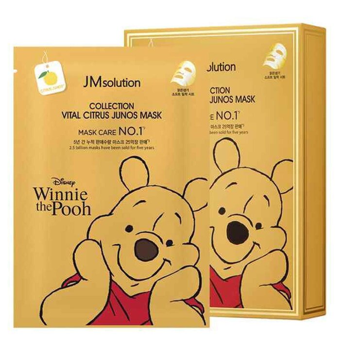 JM Solution Disney COLLECTION VITAL CITRUS JUNOS MASK 10pcs