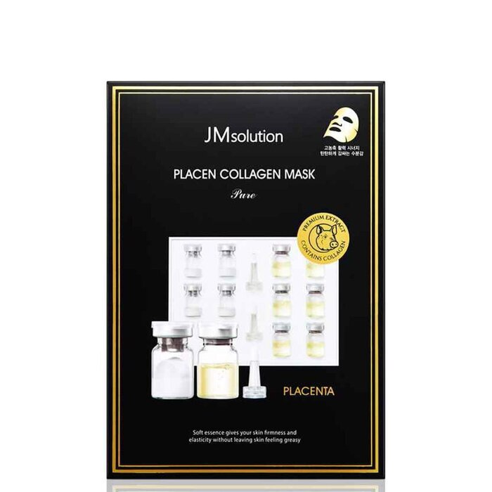 JM Solution Placen Collagen Mask Pure 10pcs