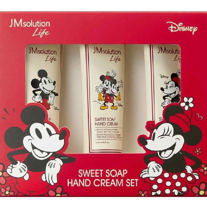 JM Solution Disney Mickey Sweet Soap Hand Cream Set 50ml*3