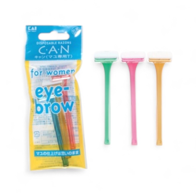 KAI Can Eyebrow T Razor 3 pcs - CAMT-3P3