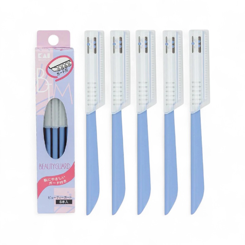 KAI Beauty M Shape Guard Shaving Razor 5 pcs