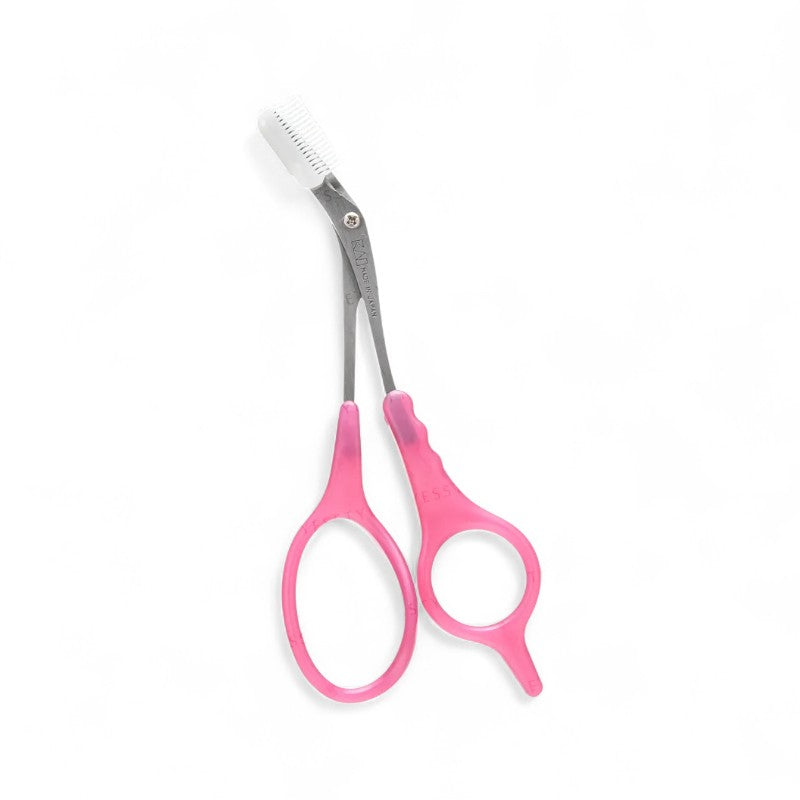 KAI Eyebrow Scissors DX With Comb Pink 1 pc