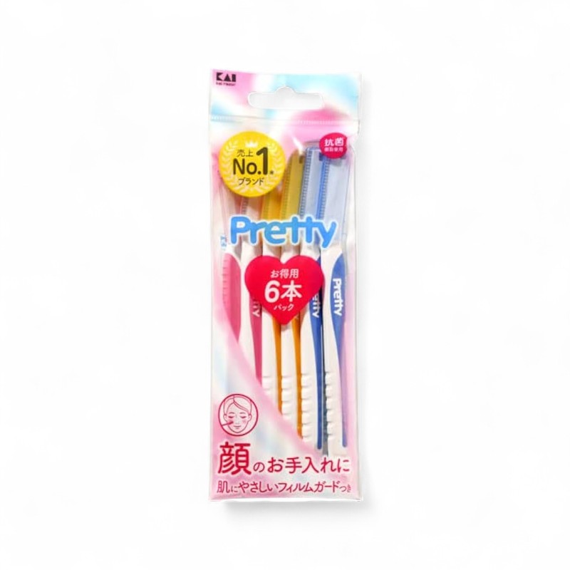 KAI Pretty Face L Razor 6 pcs