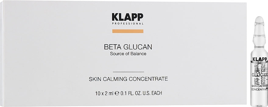 KLAPP Beta Glucan Calming Concentrate 2ml x 10