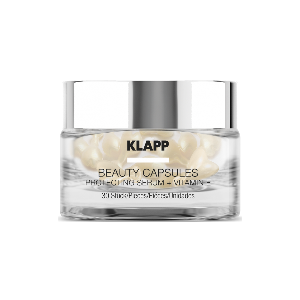 KLAPP Beauty Capsules Protecting Serum + Vitamin E 30pcs