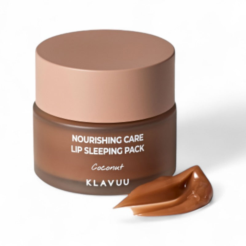 KLAVUU Nourishing Care Lip Sleeping Pack - 4 Types Coconut