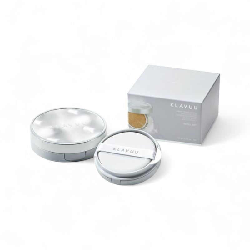 KLAVUU Urban Pearlsation High Coverage Tension Cushion EX Refill Set - 2 Colors 
