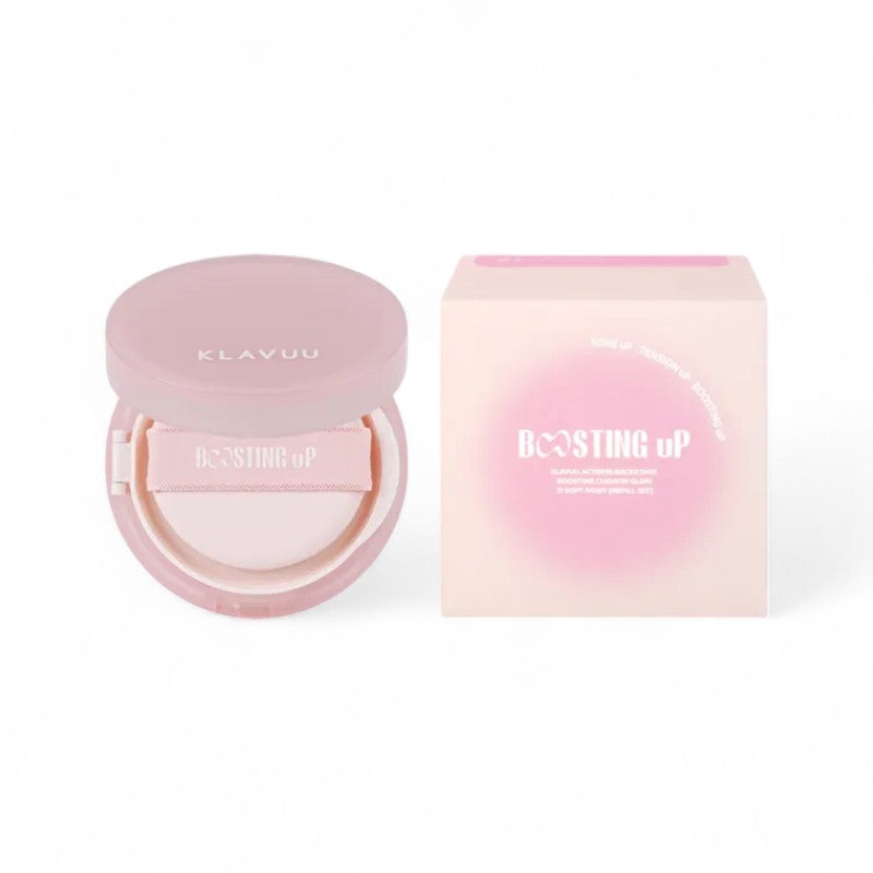 KLAVUU Actress Backstage Boosting Cushion Glow Refill Set - 3 Colors 