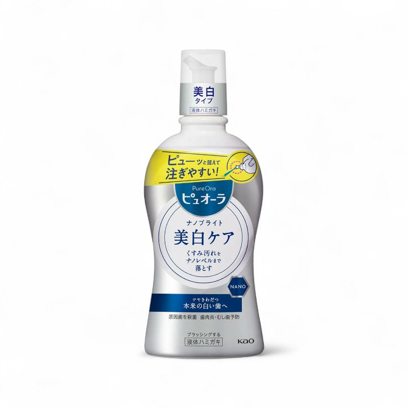 Kao PureOra Medicinal Nano Bright Liquid Toothpaste 400ml