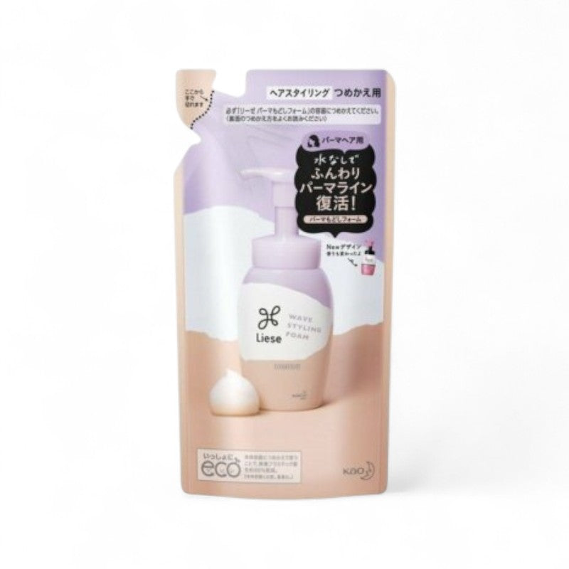 Kao Liese Wave Styling Foam 180ml Refill