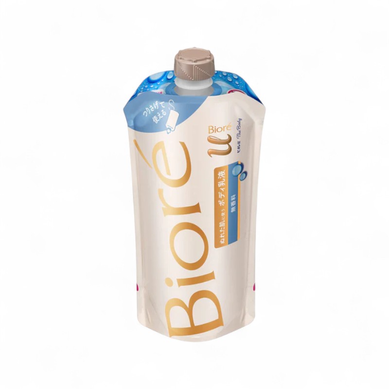 Kao Biore U The Body Wet Skin Body Moisturizer Fragrance Free - 300ml
