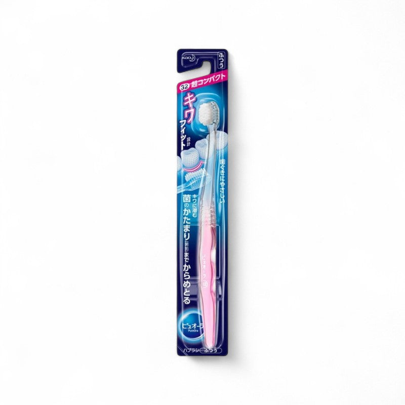 Kao PureOra Ultra-Compact Toothbrush 1 pc - Random Color - Soft