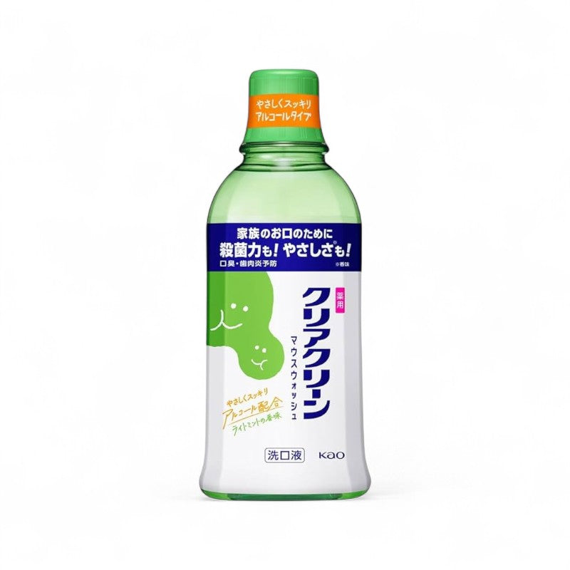 Kao Clear Clean Mouthwash Light Mint 600ml